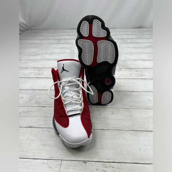 Air Jordan 13 Retro Red Flint Men’s Size 8 Shoes [DJ5982-600] - Picture 2 of 13